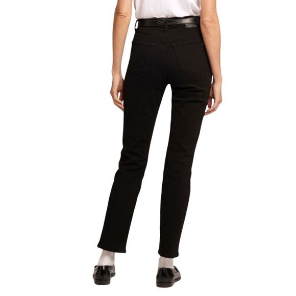 Current/Elliott jeans The Soulmate Slim Straight black size 24 - Picture 8 of 8